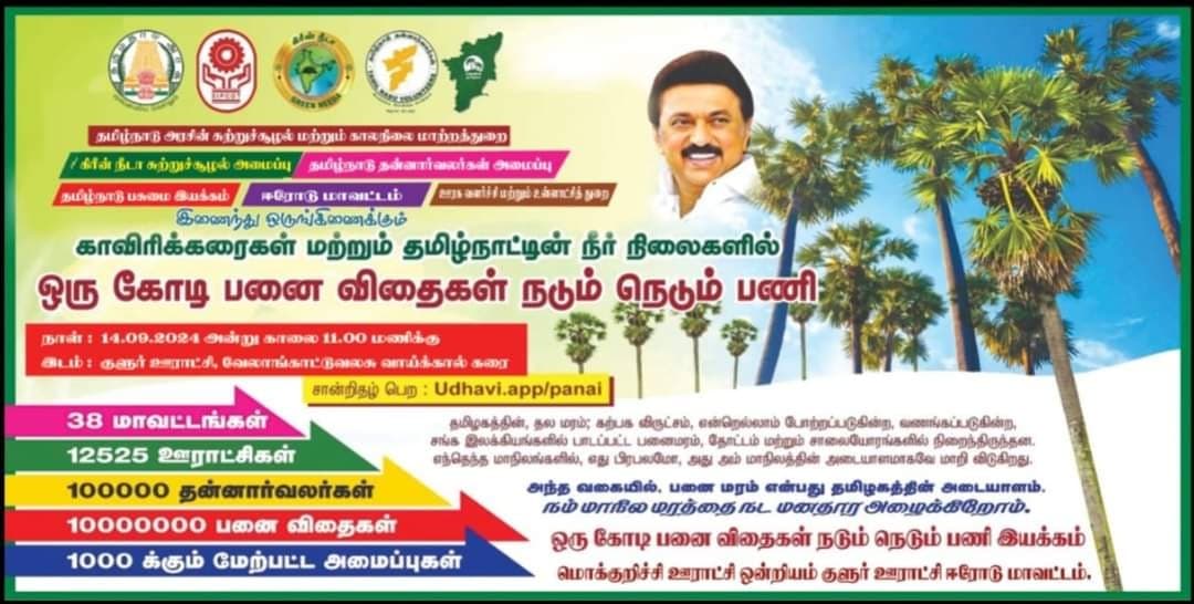 Green Drive: One Crore Palm Tree Project